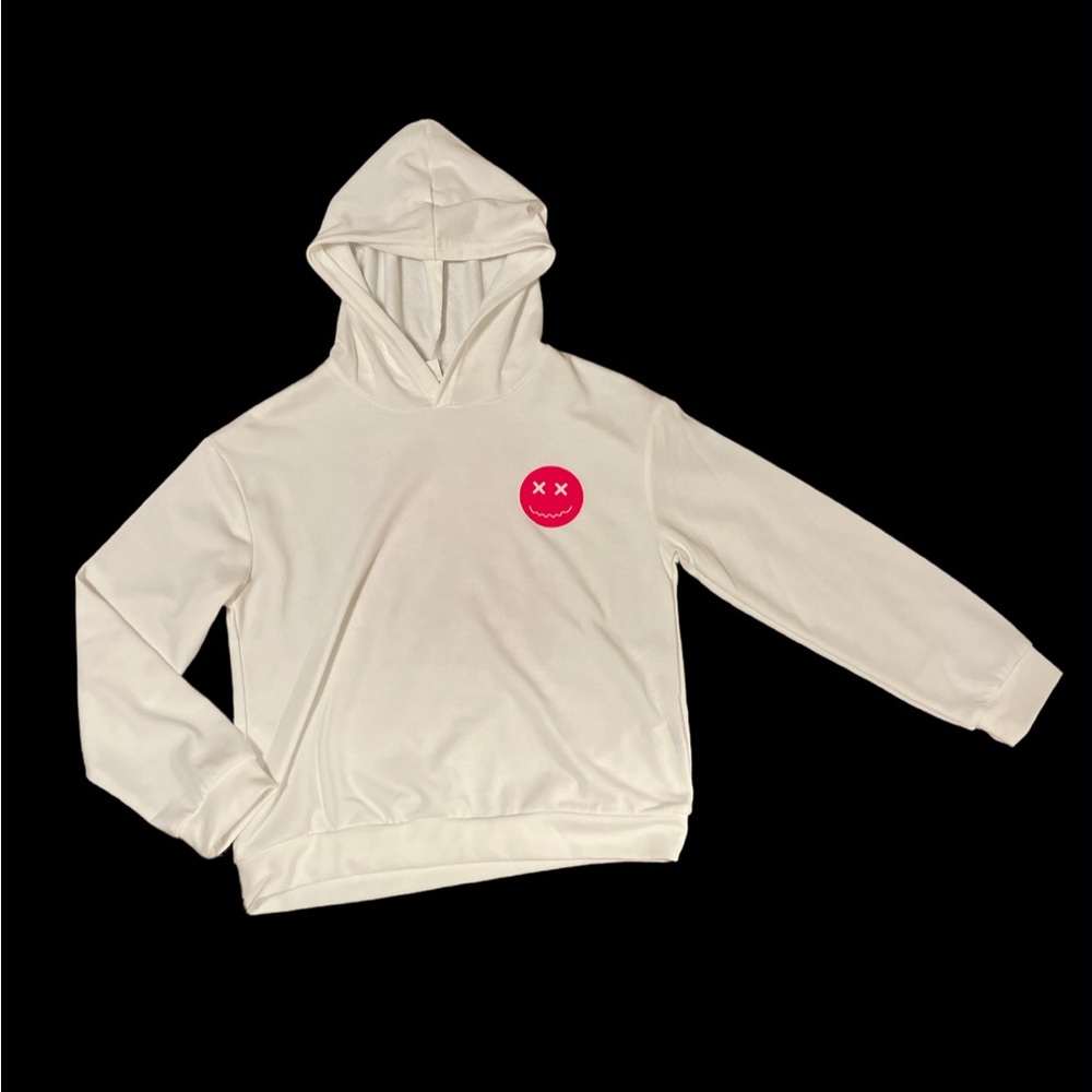 EVERYTHING WILL BE OKAY HOODIE SIZE 11-12 LARGE IN GIRLS